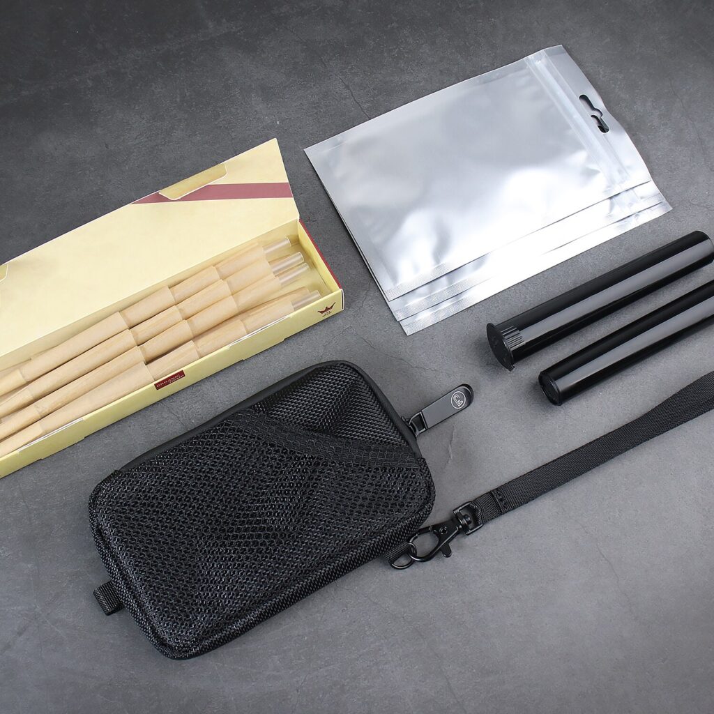 Smell-Proof Smoker Accessories Storage Case Set 3