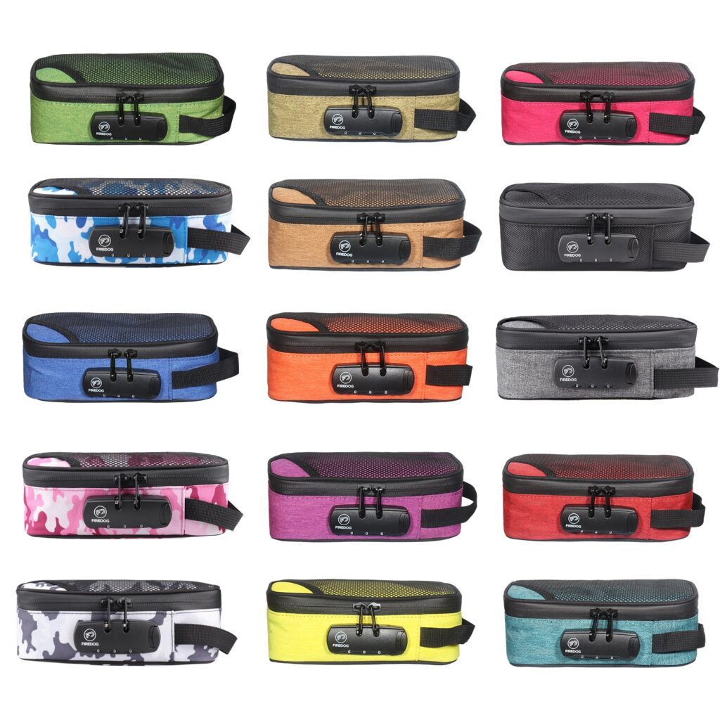 Carbon Lined Smell Proof Combination Lock Case 6