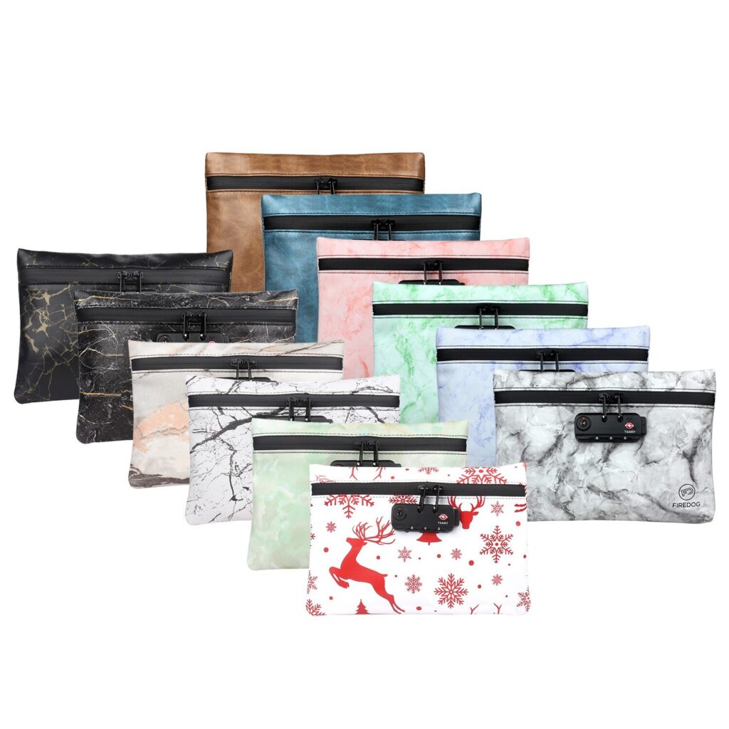 Travel Smell-Proof Pouch With Lock 2