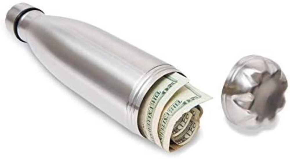 Diversion Safe Stainless Steel Water Bottle 3
