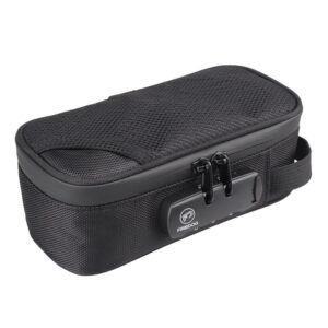 Lockable smell-proof stash case