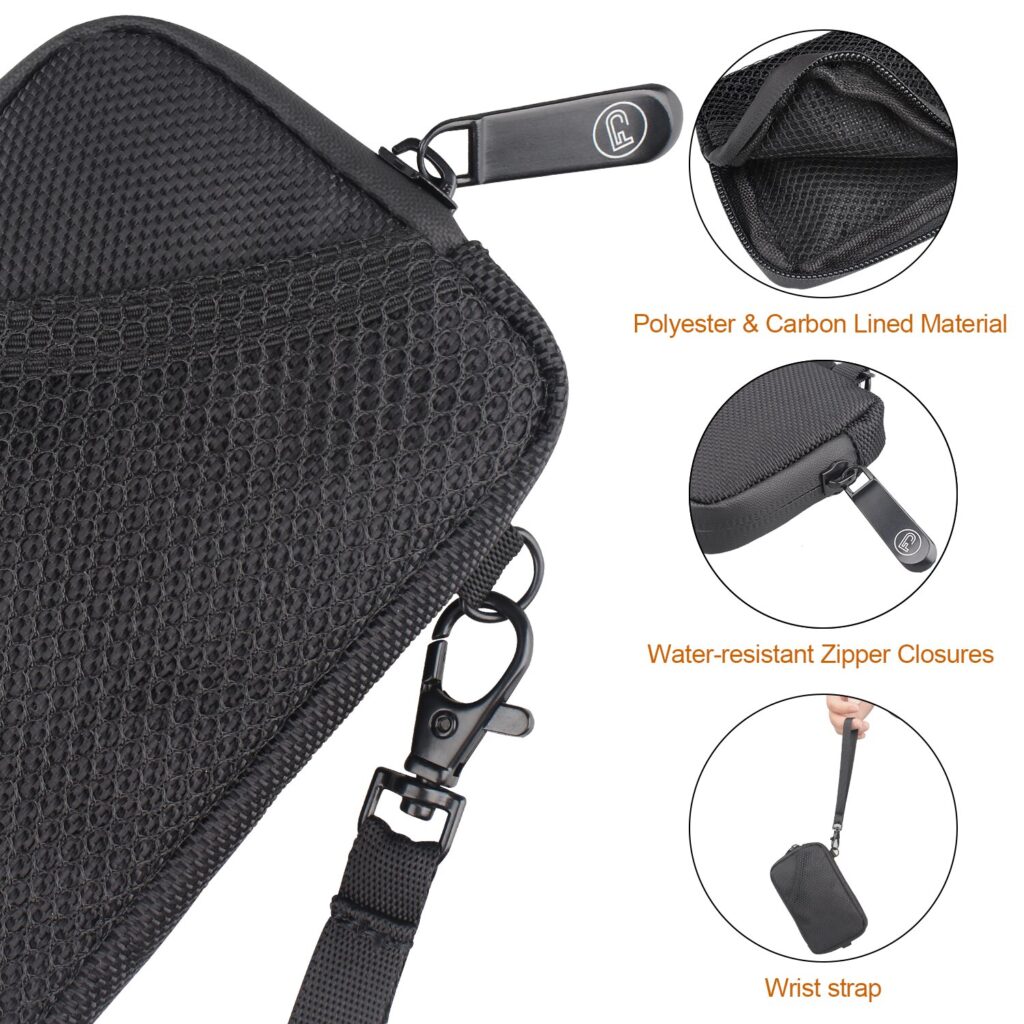 Smell-Proof Smoker Accessories Storage Case Set 4