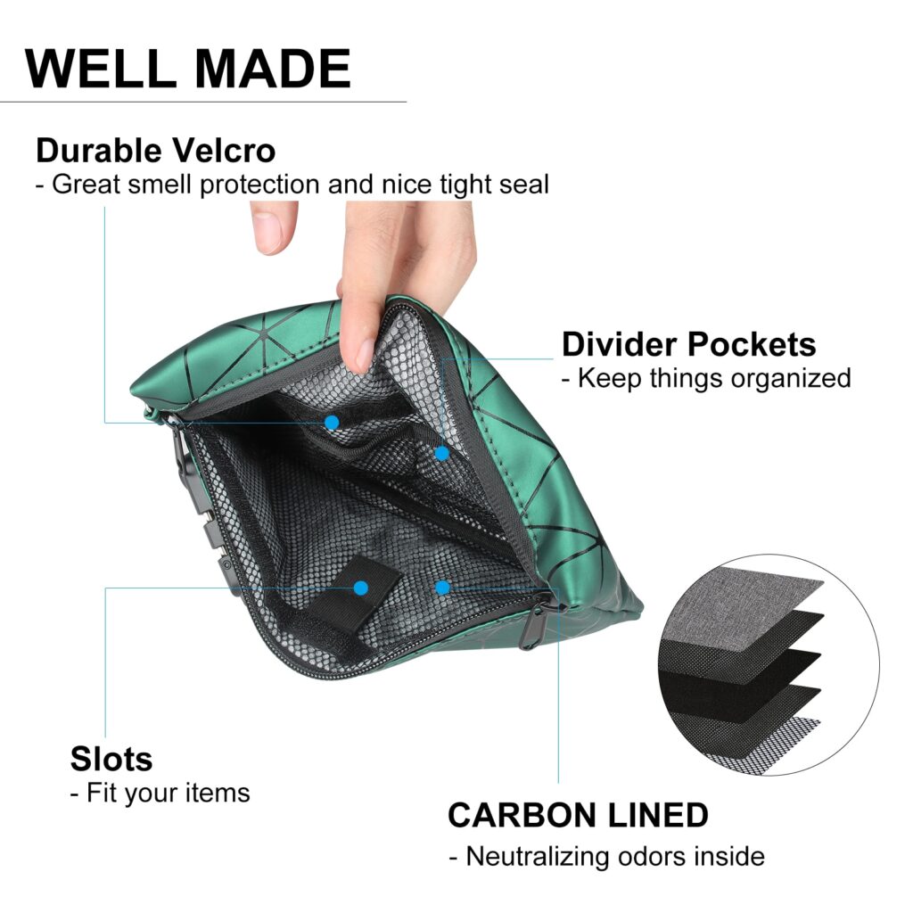 Geometric Smell-Proof Joint Pouch Kit 6