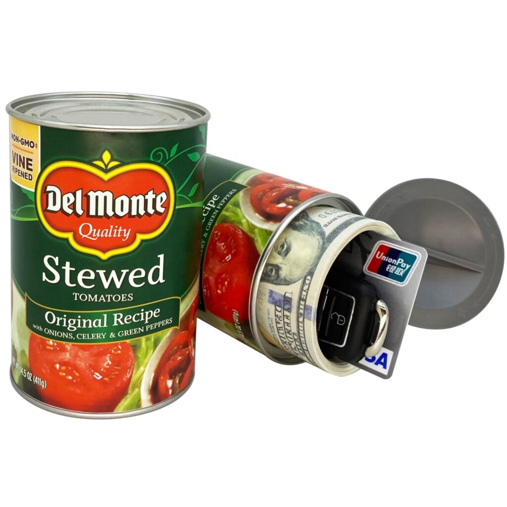 Realistic Del Monte Stash Can Diversions Safe 2