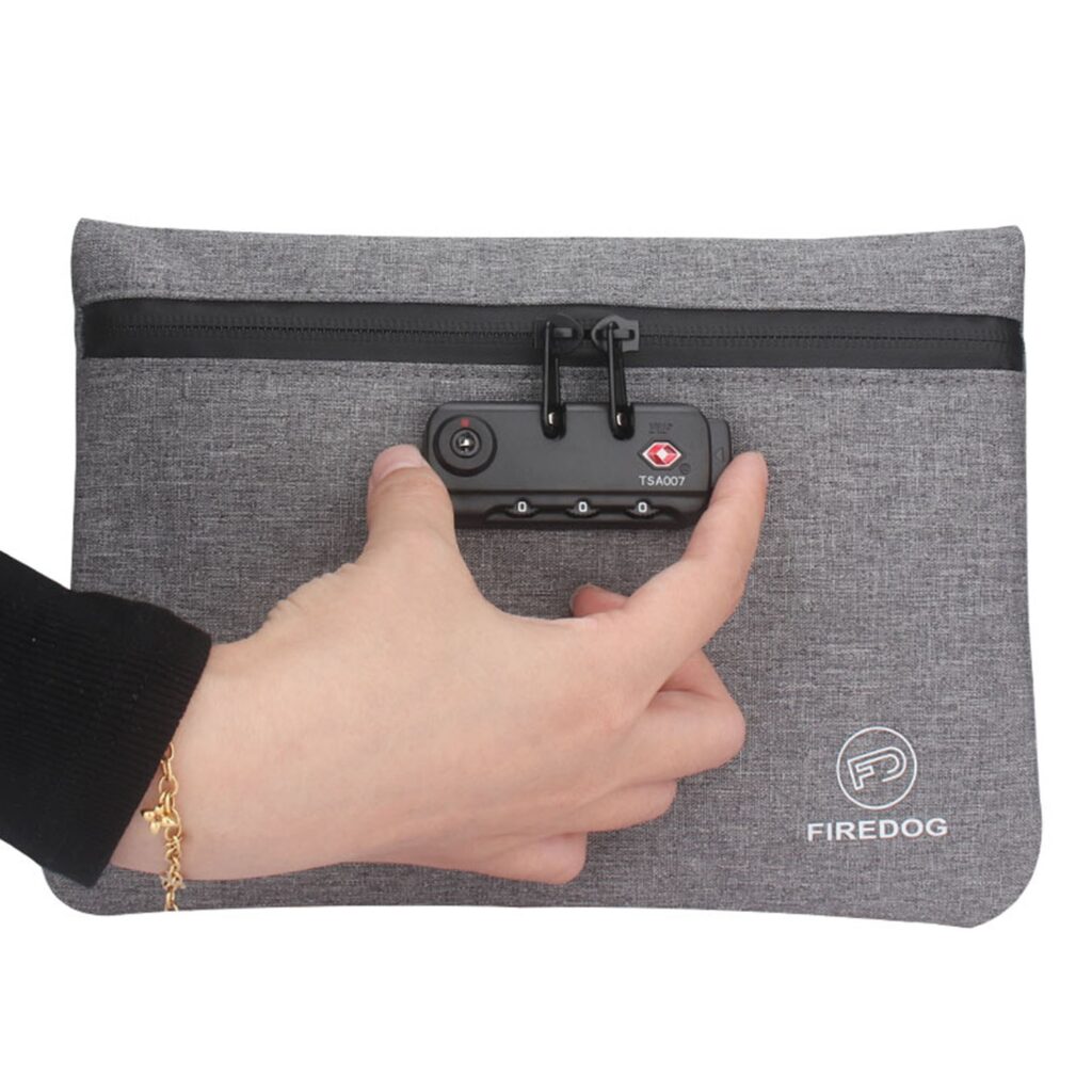 Travel Smell-Proof Storage Bag With Lock 6