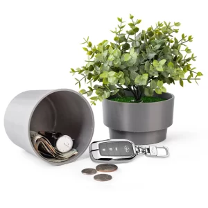 Flower pot diversion safe with hidden compartment